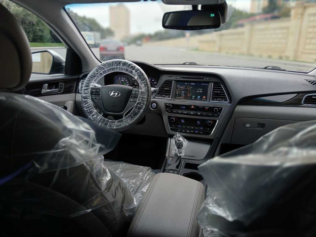 Hyundai Sonata, 2.0 L, 9.8 kWh, 2017 il, 157 122 km — Avtomobillər, Bakı (11)