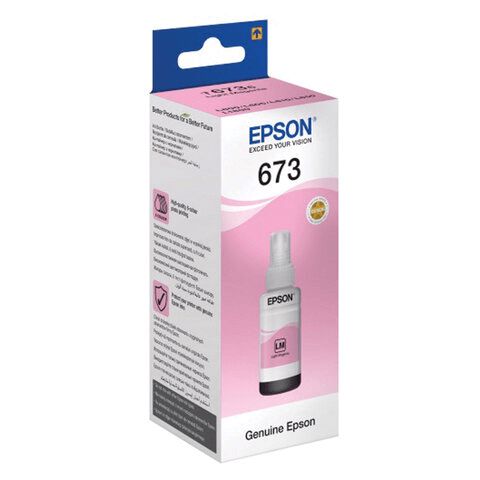 Epson Kartric L800 Light Magenta ink bottle 70ml C13T67364A — Bakı