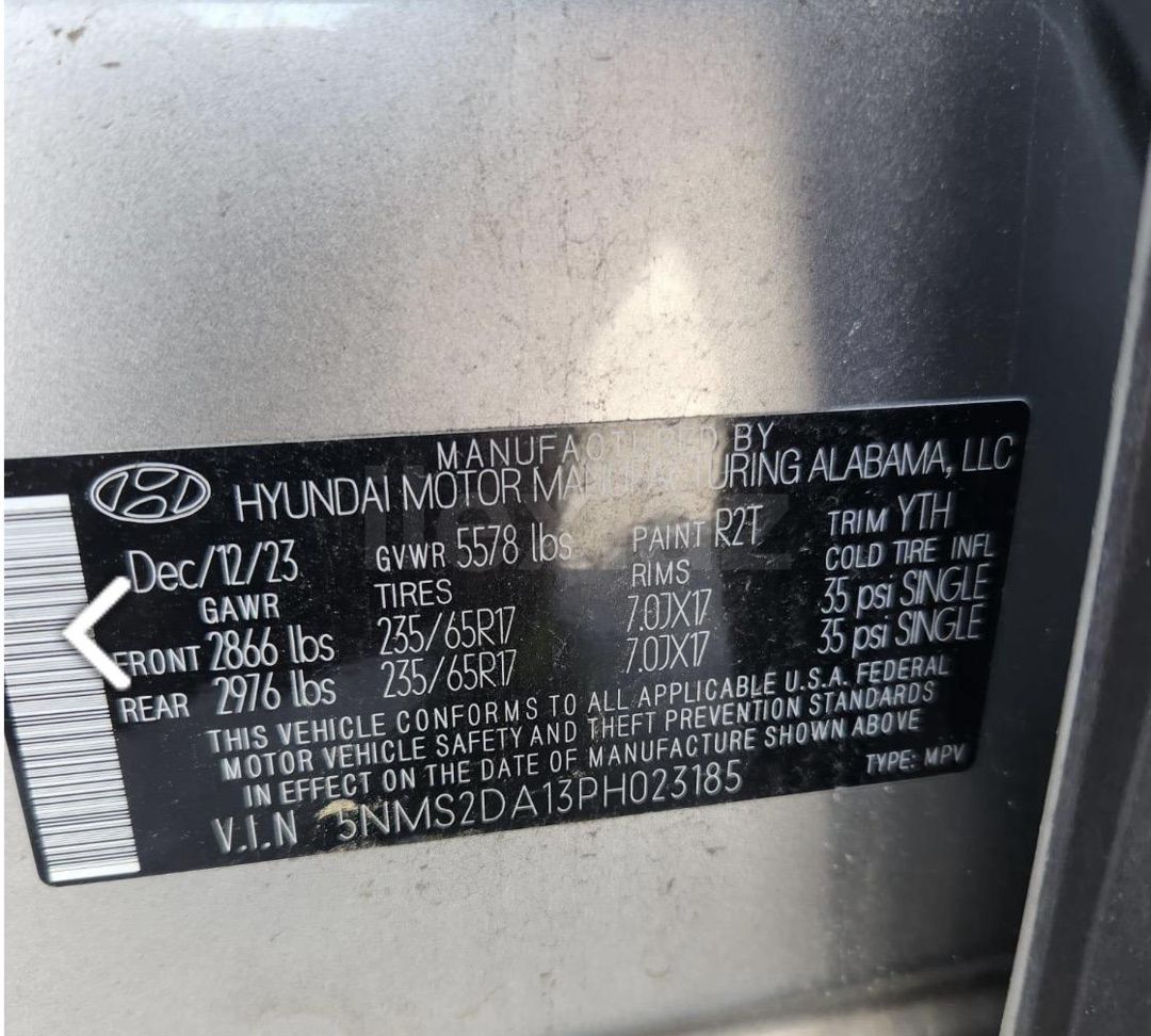 2023 Hyundai Santa Fe, 1.6 L, 2023, 65,000 km — Avtomobillər, Bakı (7)