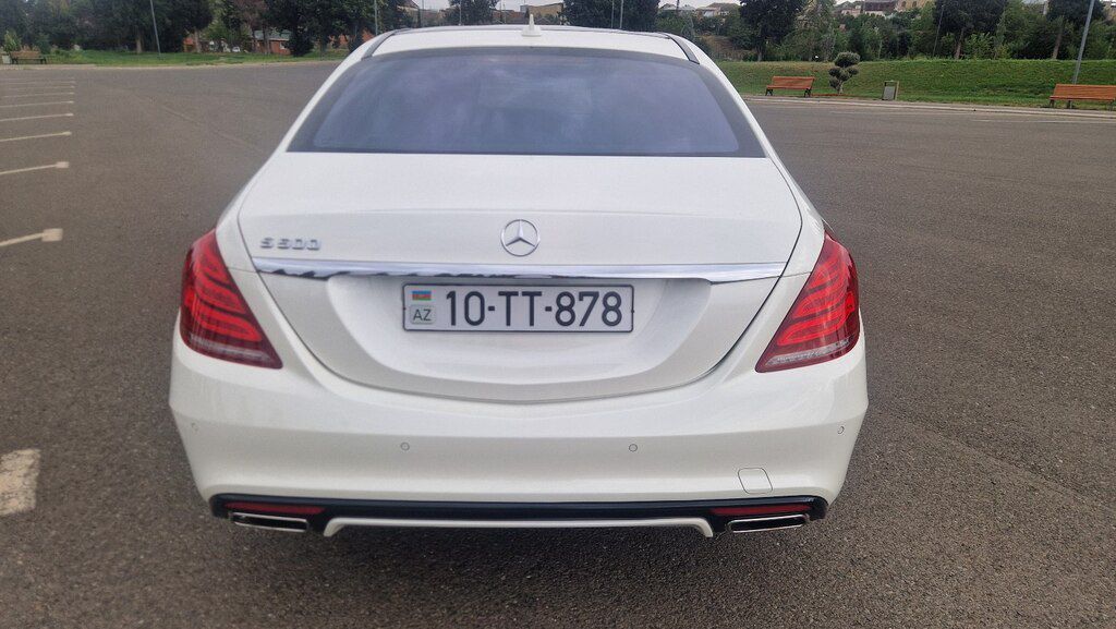 Mercedes S 500, 4.7 L, 2014 il, 160 000 km 10-TT-878 — Avtomobillər, Gəncə (8)