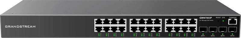 Managed Network Switches Grandstream GWN7803P — Kommutatorlar və marşrutlayıcılar, Bakı