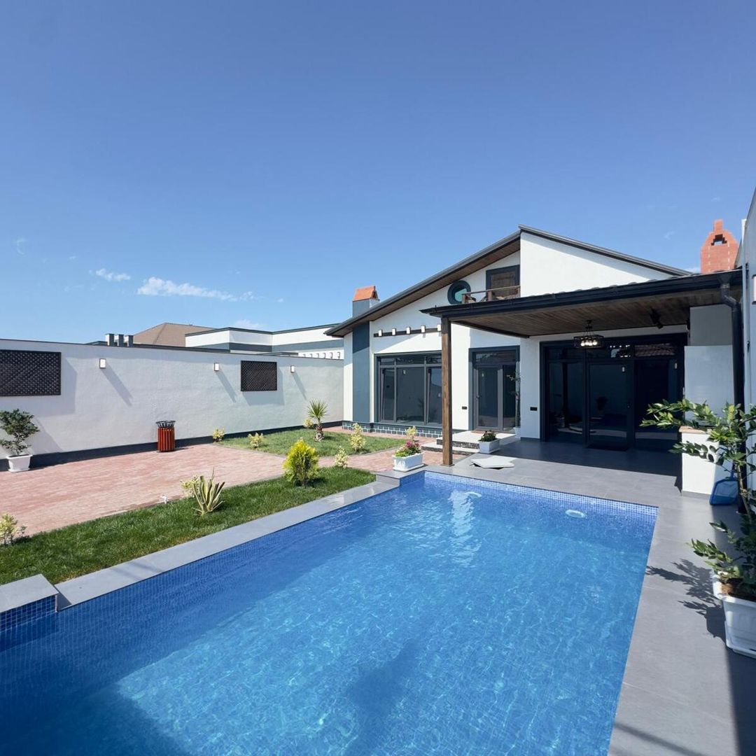 Satılır 4 otaqlı həyət evi/bağ evi 160 m² — Ev, villa, Bakı (3)