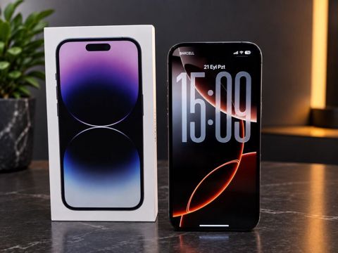 IPhone 14 Pro, 128 GB, Deep Purple, Face ID — Bakı