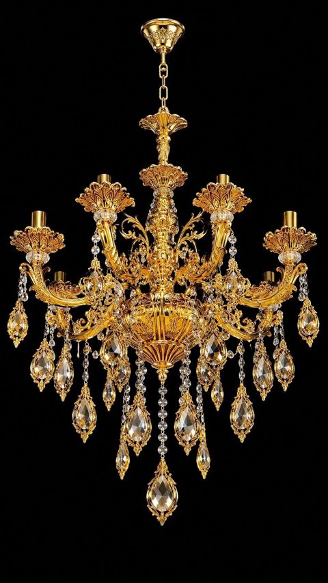 Çılçıraq, 10 və daha çox lampa, Metal — Digah