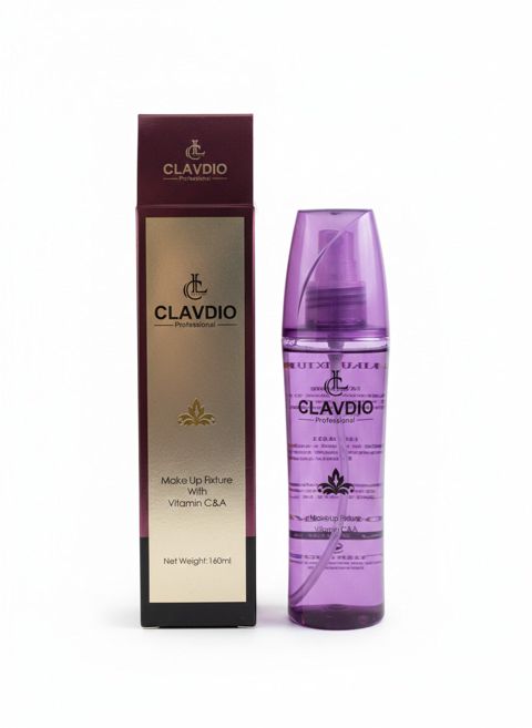 Makiyaj üçün sabitləşdirici Clavdio Make Up Fixture Vitamin C&A 160 ml — Bakı