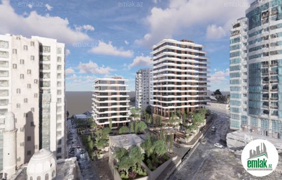 Satılır 1 otaqlı 64 m² yeni tikili Yasamal r — Mənzil
