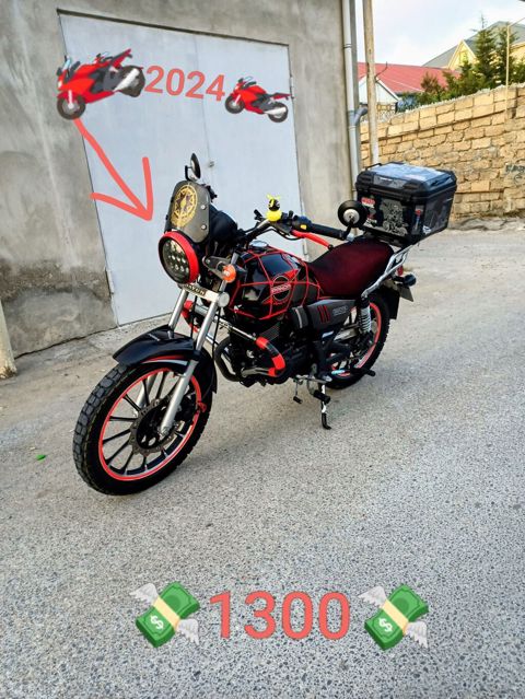 Motosiklet – 2024 il model Xüsusiyyətlər: - Kafedra tipli — Digah