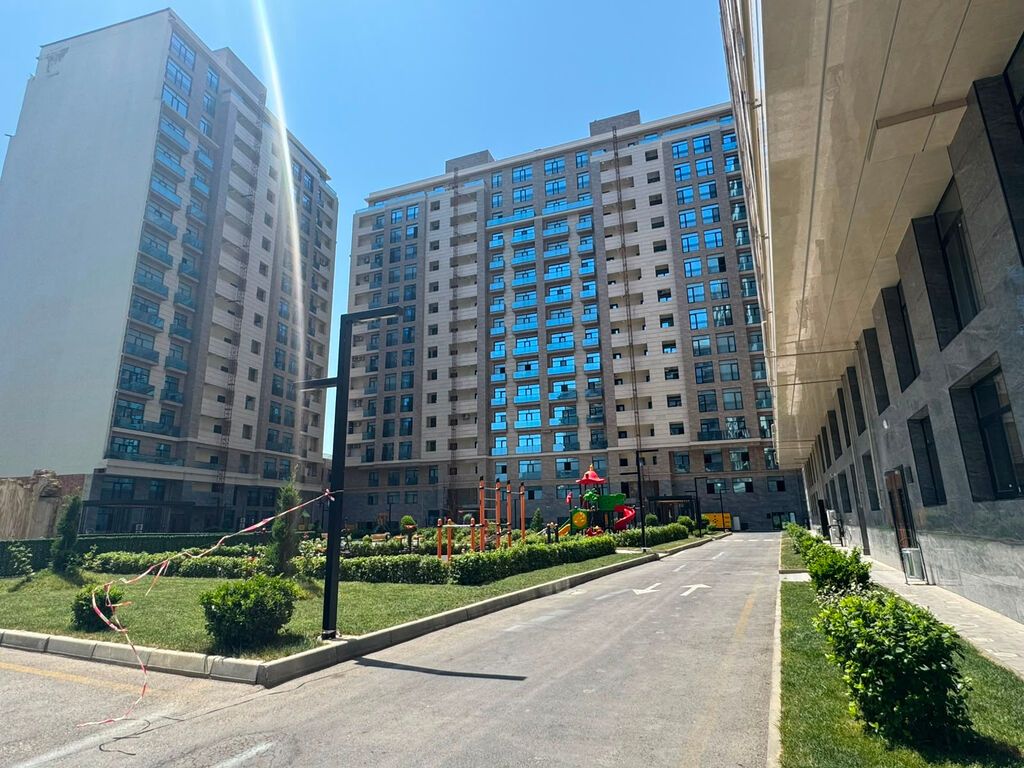 3 otaqlı, Yeni tikili, 110 kv. m — Mənzil, Bakı (2)