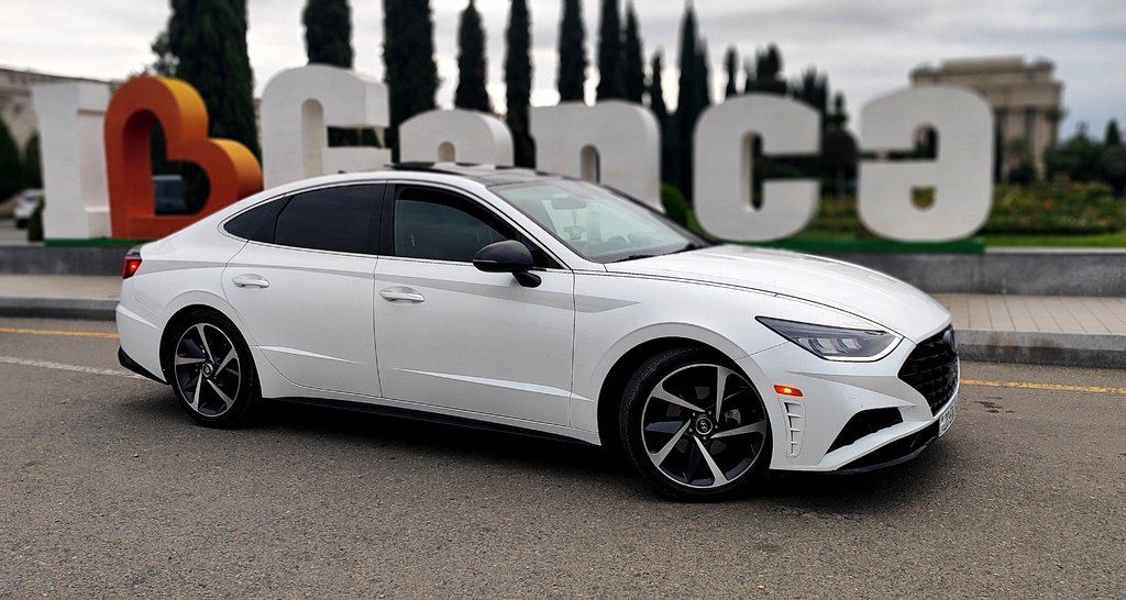Hyundai Sonata, 1.6 L, 2022 il, 122 455 km — Avtomobillər, Gəncə (3)
