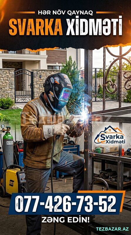 Svarka islerine gedirem temiz halalliqla is gorurem — Təmir xidmətləri, Xırdalan
