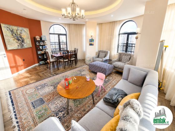 Satılır 4 otaqlı 140 m² yeni tikili Nizami m — Mənzil (6)