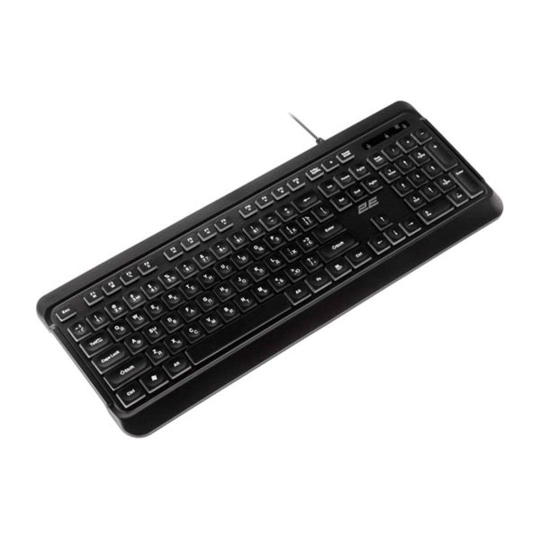 2E KS120 USB Black Klaviatura 2E-KS120UB — Kompüterlər və noutbuklar, Bakı (3)