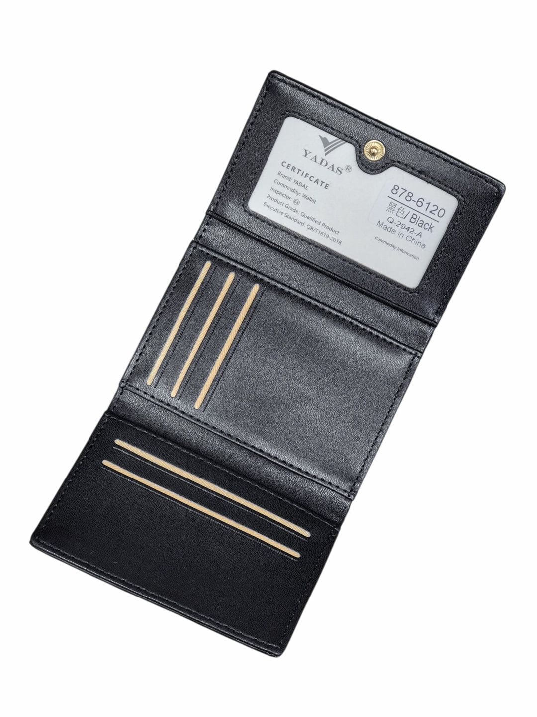 Qızlar üçün pulqabı, poliuretan, qara - Yadas_878-6120_Black — Mallar, Bakı (3)