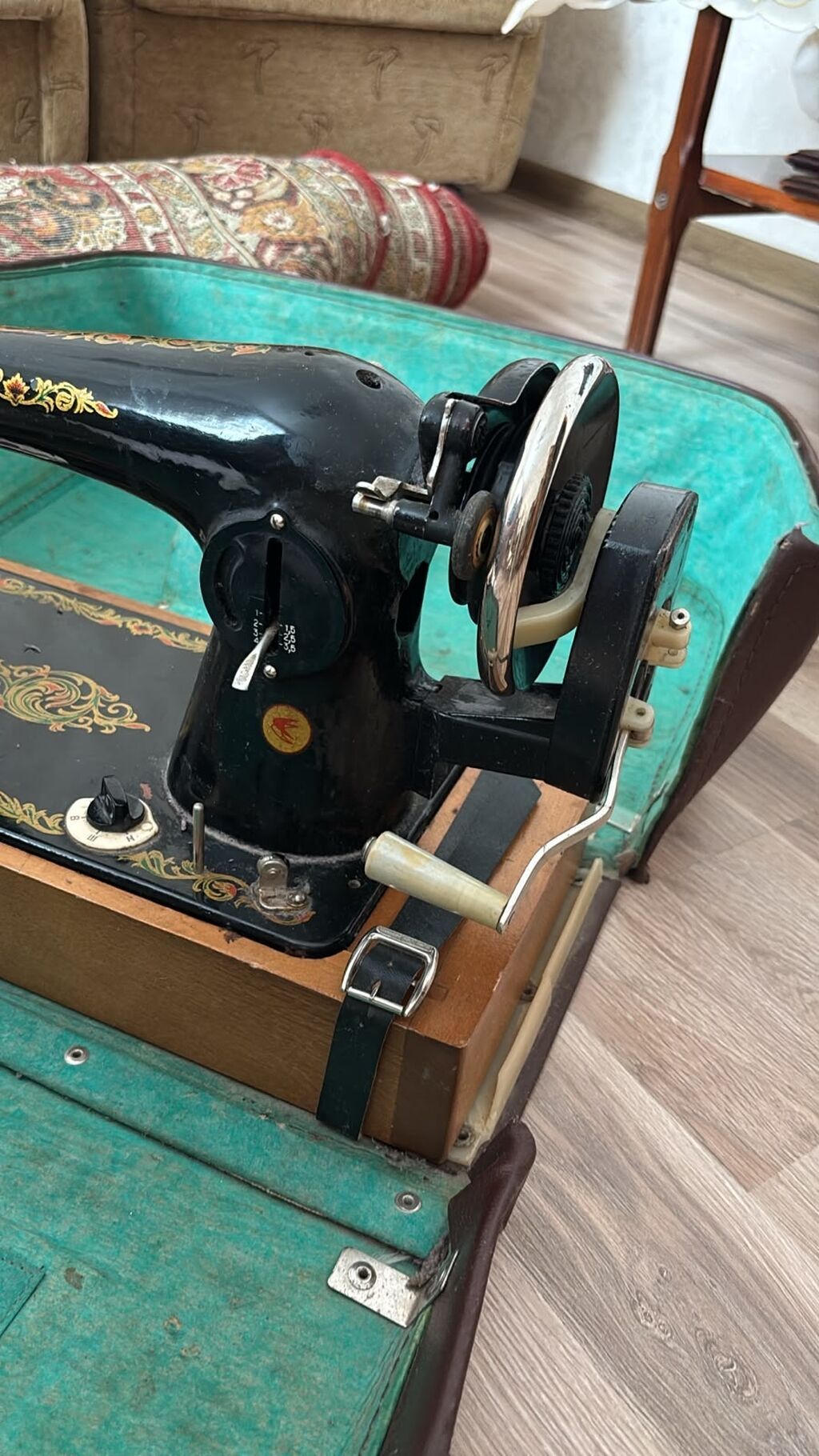 Portativ mexaniki tikiş maşını – qolu ilə fırladılan model - Korpus — Digər, Sumqayıt (2)