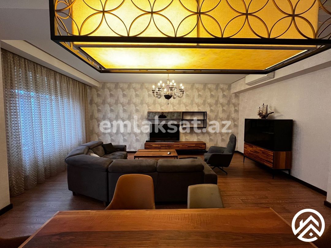 Kirayə (aylıq) 2 otaq yeni tikili 158 m², Ağ şəhər — Mənzil, Bakı (4)