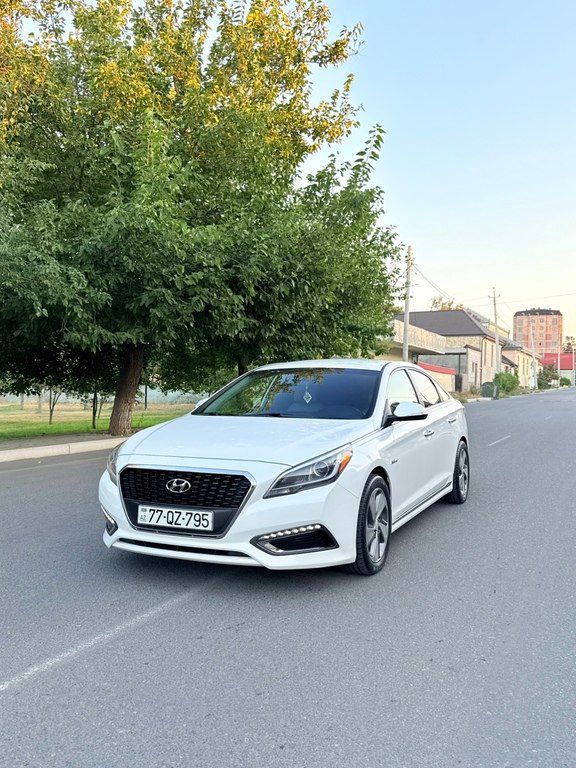 Hyundai Sonata, 2.0 L, 1.4 kWh, 2016 il, 176 000 km 77-QZ-795 — Avtomobillər, Şəmkir