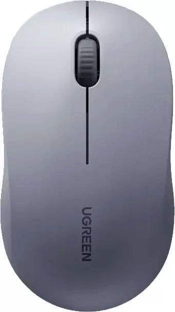 65627 Ugreen Bluetooth/2.4GHz Wireless Grey Mouse M331 — Kompüterlər və noutbuklar, Bakı (2)