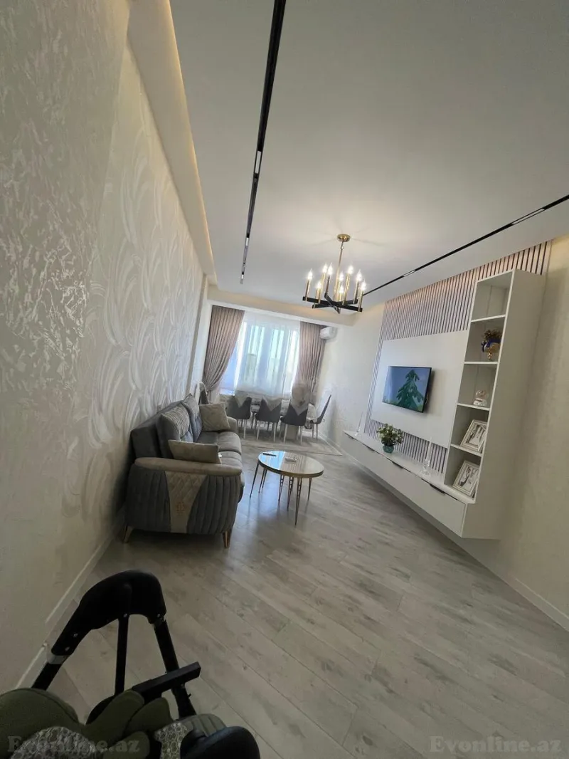 Satılır 3 otaqlı Mənzil Yeni tikili 105 m² Bakı, Yasamal r., İnşaatçılar m — Mənzil, Bakı (3)