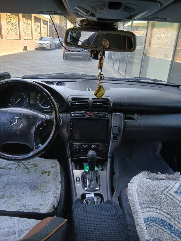 Mercedes C 200, 2.2 L, 2002 il, 368 524 km — Avtomobillər, Bakı (11)