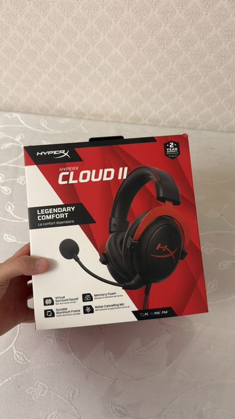 Cəmi 10 gün istifade edilib. HyperX Cloud 2 Orjinal Amerikadan — Bakı