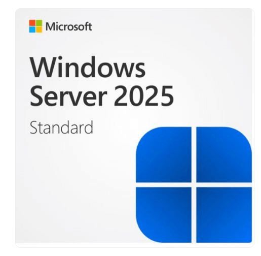 Microsoft Windows Server Standard 2025 64B English 1PK DSP Dvd+soft EP2-25187-SOFT+DVD — Proqramlar, Bakı