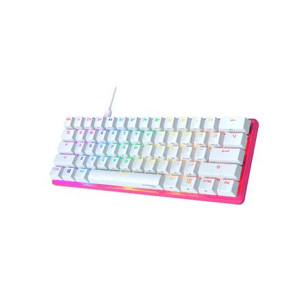 Klaviatura HyperX Alloy Origins 60 Pink - Mechanical Gaming Keyboard - HX Red 572Y6AA — Kompüterlər və noutbuklar, Bakı