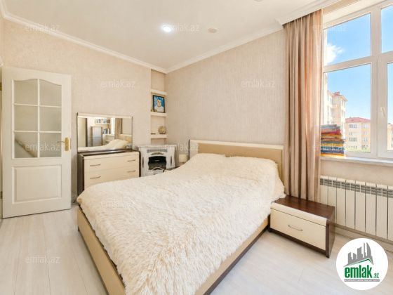 Satılır 3 otaqlı 85 m² yeni tikili Bakıxanov — Mənzil (10)