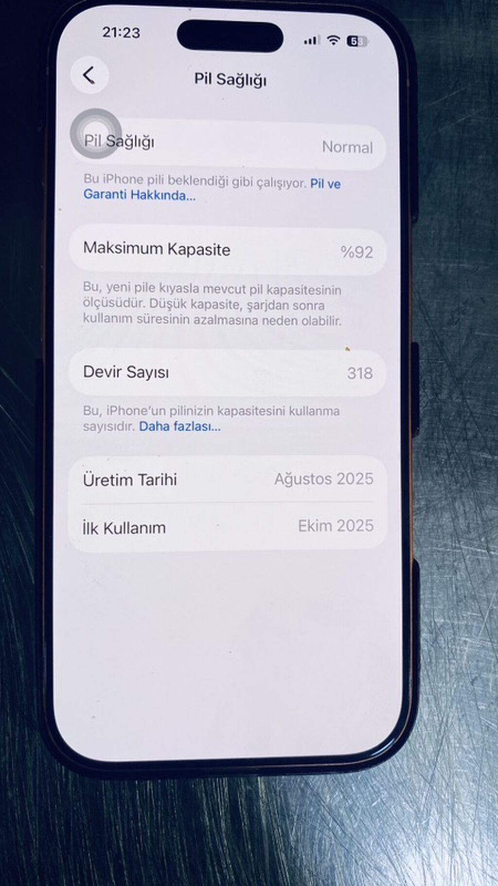 Qızılı, Face ID — Apple iPhone, Bakı (4)
