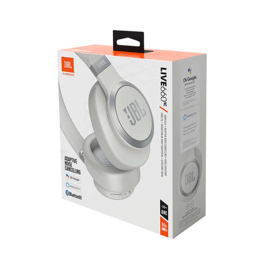 Qulaqlıq JBL Lıve 660 NC White JBLLIVE660NCWHT — Kompüterlər və noutbuklar, Bakı (3)
