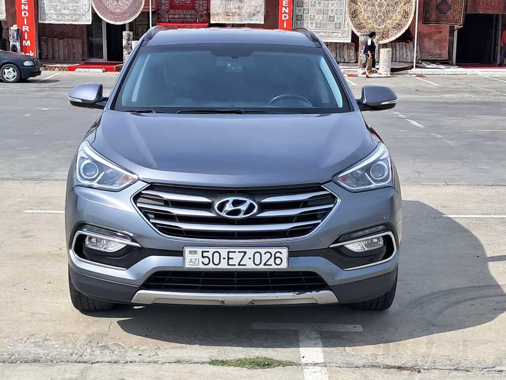 Hyundai Santa Fe, 2.0 L, 2015 il, 198 000 km 50-EZ-026 — Avtomobillər, Bakı