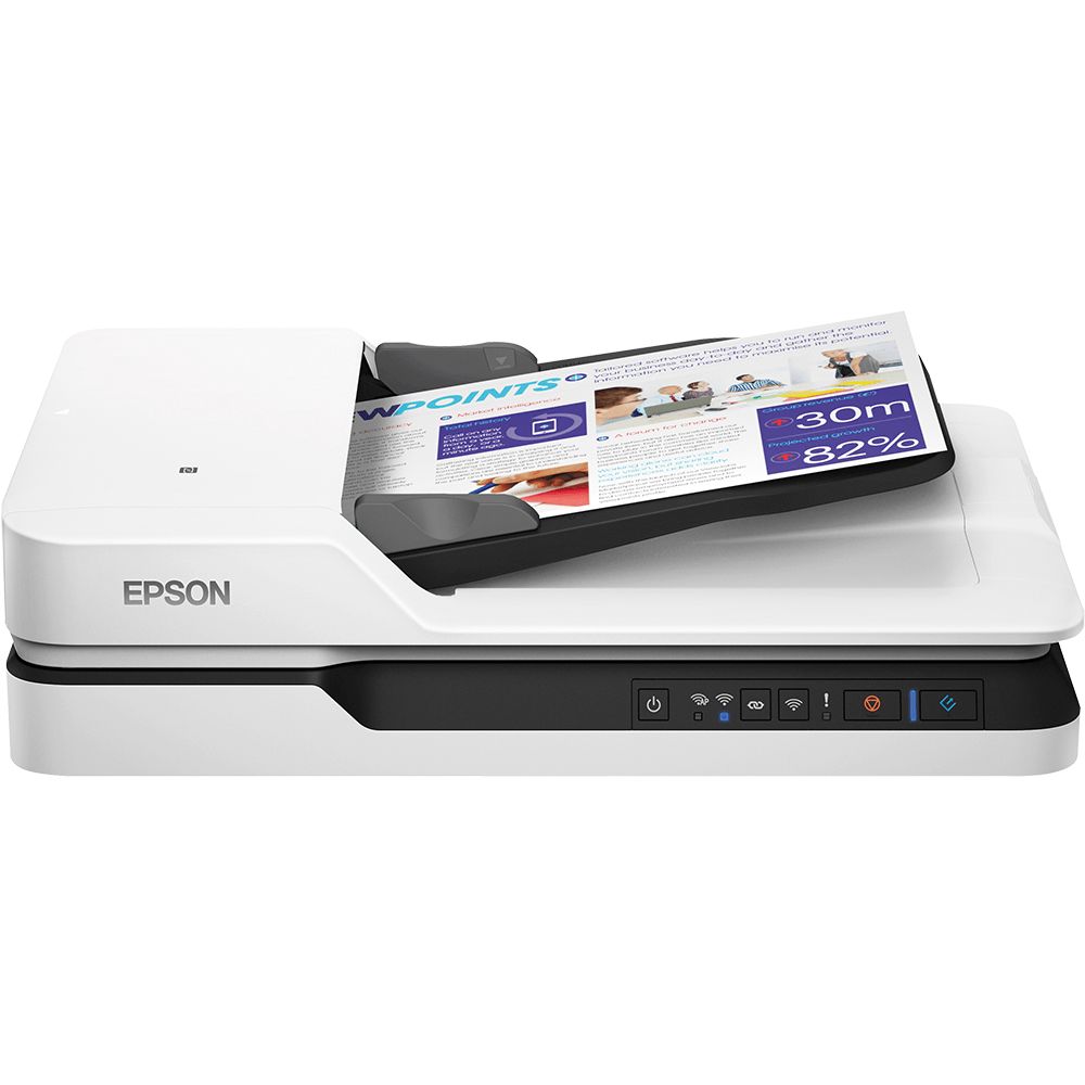 Skaner Epson Flatbed Scanner WorkForce DS-1660W 220V B11B244401 — Printerləri, Bakı