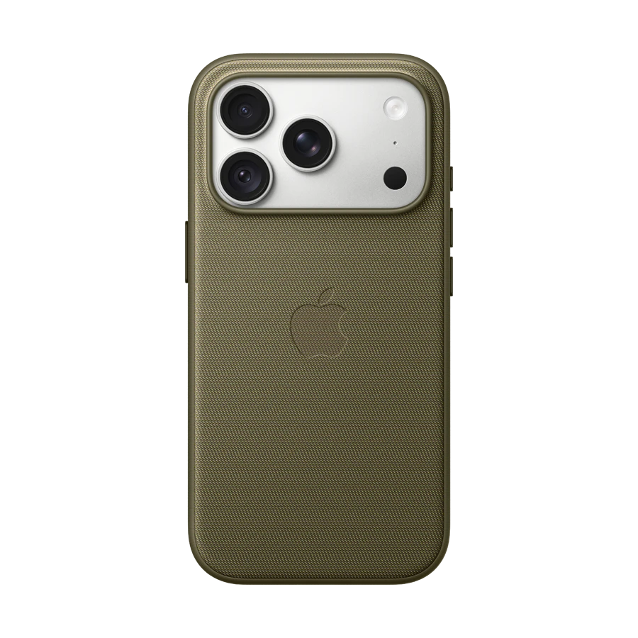 Qoruyucu örtük Apple TechWoven MagSafe ilə iPhone 18 Pro üçün, Olive — Bakı