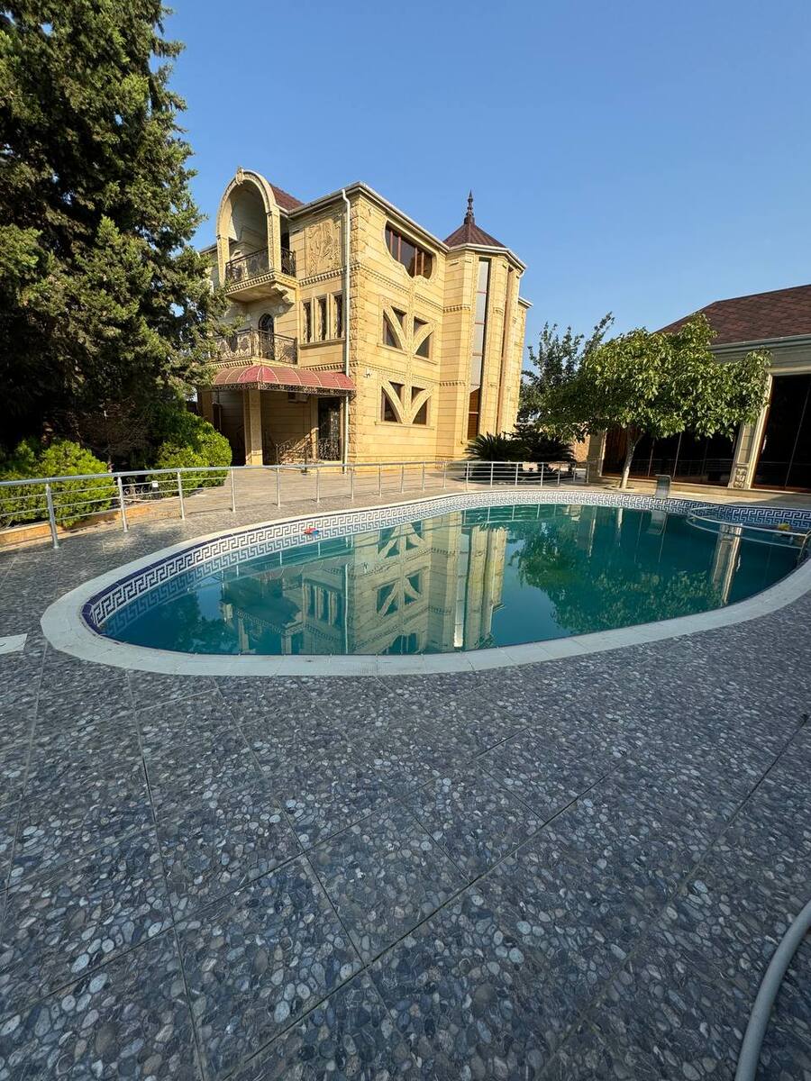Satılır 5 otaqlı həyət evi/bağ evi 500 m² — Ev, villa, Bakı (2)