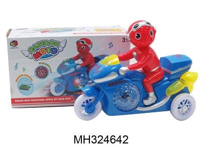 Motosiklet oyuncaq ML3003, musiqili və işıqlı, 3 yaşdan, rəngarəng - İntex Azərbaycan 2025-665 — Bakı