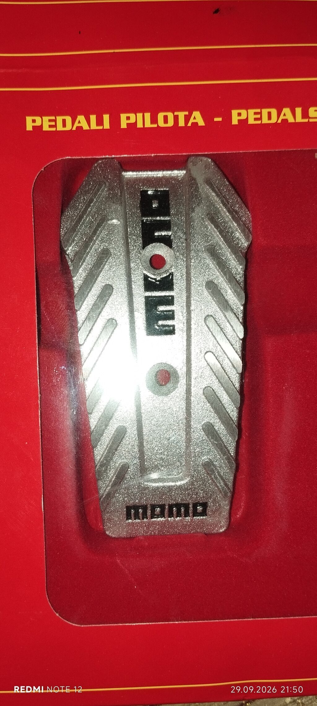 Momo “Pedali Pilota” universal pedal örtükləri dəsti - Brend: Momo — Digər, Bakı (4)