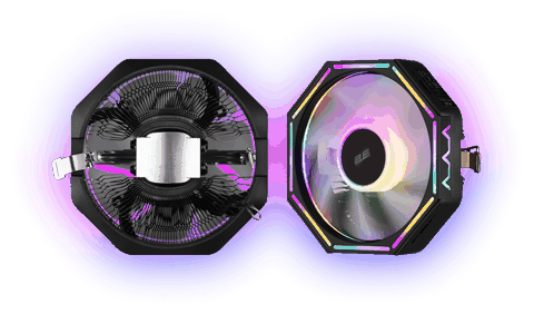 2E gamıng cpu cooler Air Cool AC120ZP rgb 2E-AC120ZP-RGB — Bakı
