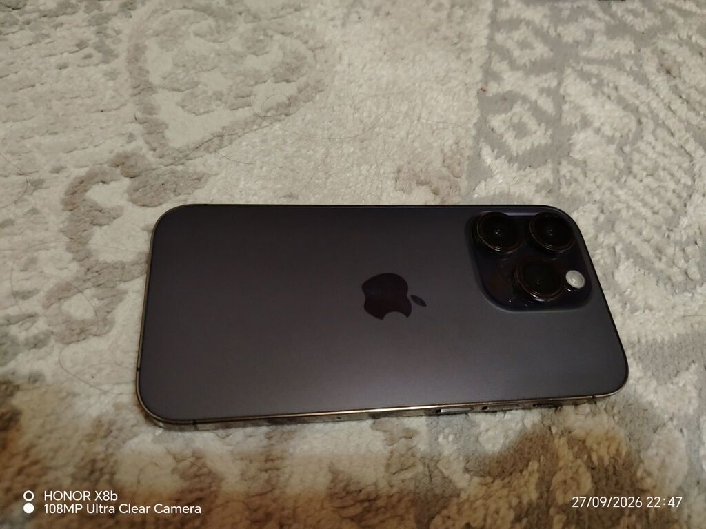 IPhone 14 Pro, Deep Purple, Face ID — Apple iPhone, Bakı (3)
