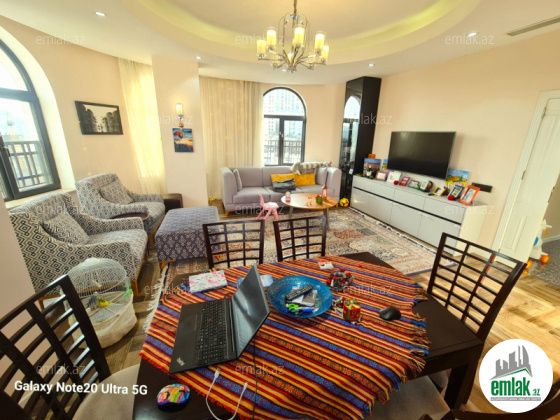 Satılır 4 otaqlı 135 m² yeni tikili Yasamal r — Mənzil (3)