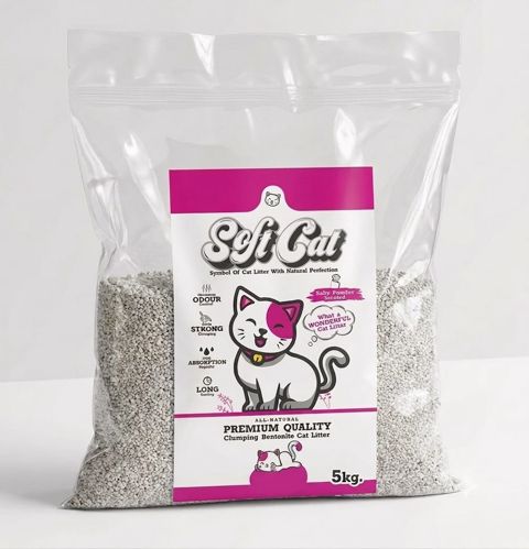 Pişik tualeti üçün doldurucu Soft Cat Baby Powder 5 kq — Bakı