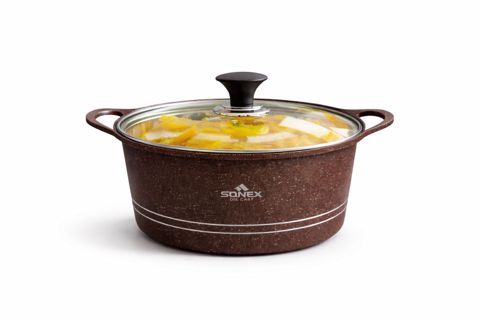 Qazan Sonex Omega, qranit, bənövşəyi, 3 l — Bakı