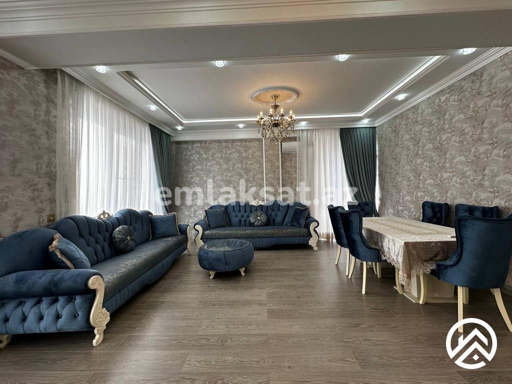 Satılır 3 otaq yeni tikili 120 m², Bakıxanov — Mənzil, Bakı (5)