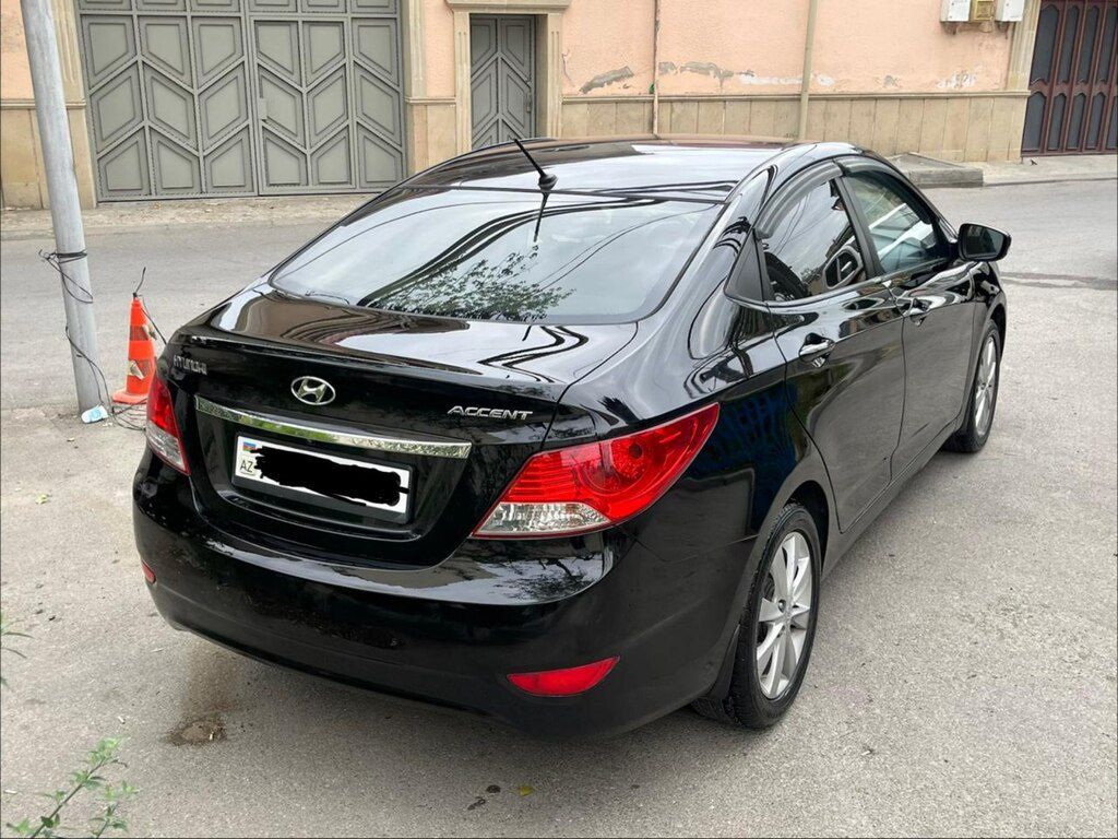 Hyundai Accent, 1.6 L, 2012 il, 274 300 km — Avtomobillər, Bakı (4)