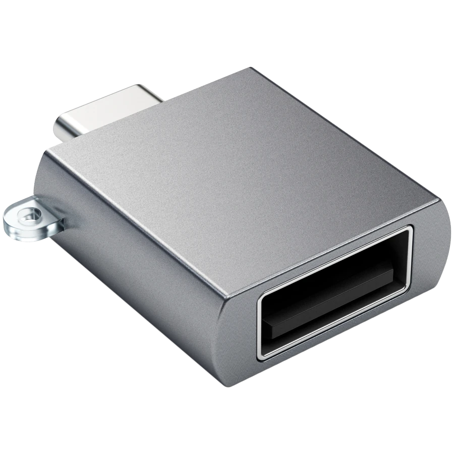 Adapter Satechı Pro Slim Usb-c - USB, Space Grey — Bakı