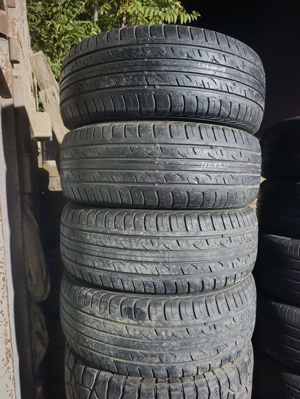 Məhsul: Avtomobil şinləri dəsti - Ölçü: 225/65 R17 (şinlərin — Şinlər, Masazır (2)