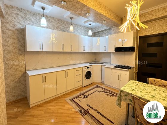 Satılır 3 otaqlı 95 m² yeni tikili Həzi Aslanov m — Mənzil (9)