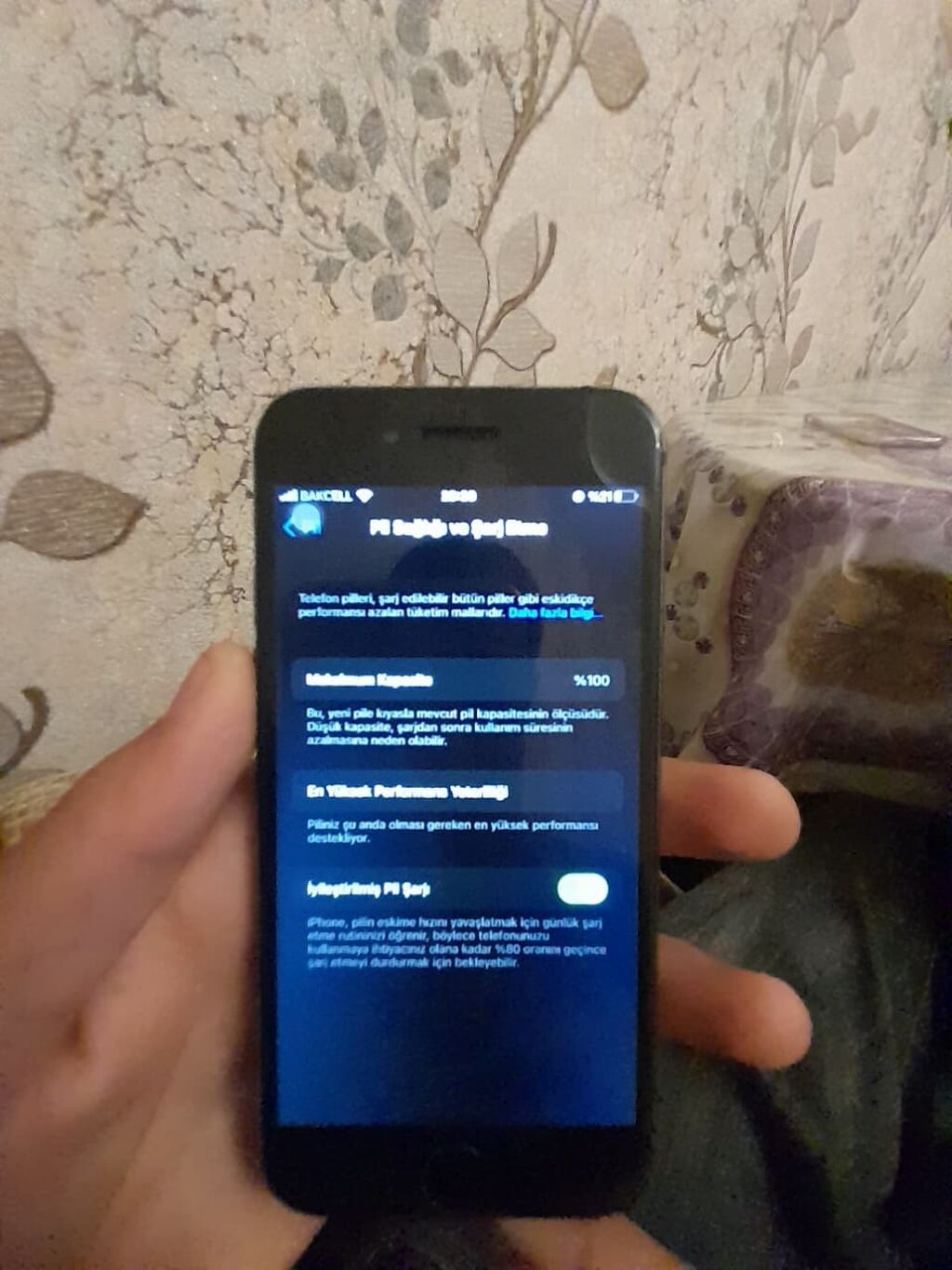 IPhone SE, 64 GB, Qara — Apple iPhone, Gəncə (3)