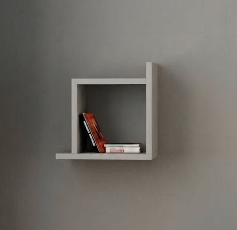 Rəf 13827509, laminat, açıq boz, 30x30x25 sm — Bakı