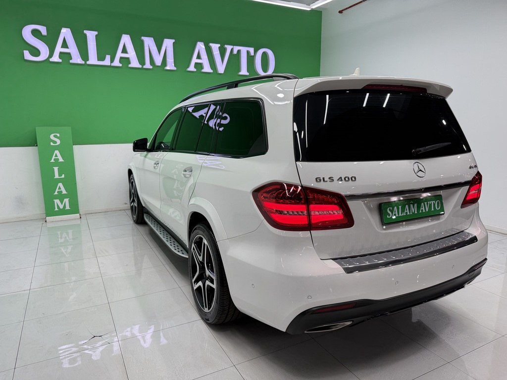 Mercedes GLS 400 4MATIC, 3.0 L, 2016 il, 195 300 km — Avtomobillər, Bakı (6)