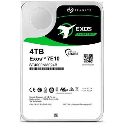 HDD, 4TB, Seagate Exos 7E10, sata ııı, 3.5", 7200rpm, 256MB/8MB nor, cmr ST4000NM024B — Sabit diskləri, Bakı