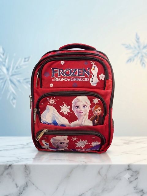 Məktəbli bel çantası Frozen, qırmızı, 20 L, 30x16 sm — Bakı
